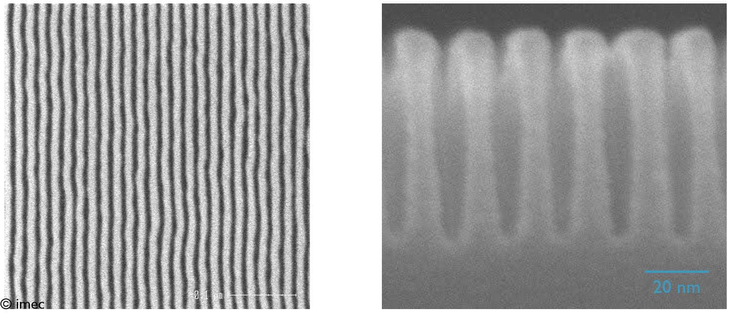 18nm LS pattern transferred into 60nm SiN