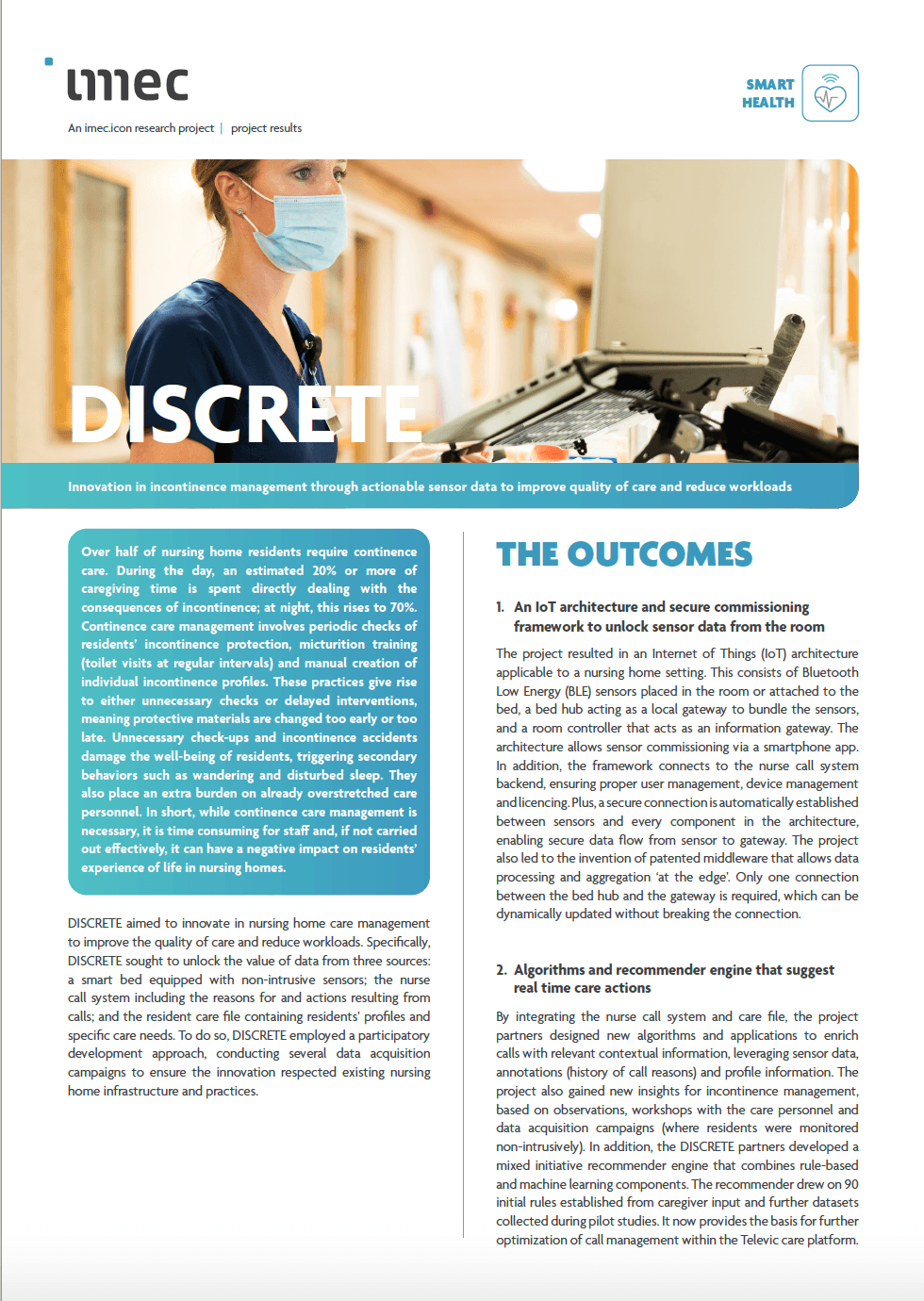 DISCRETE leaflet