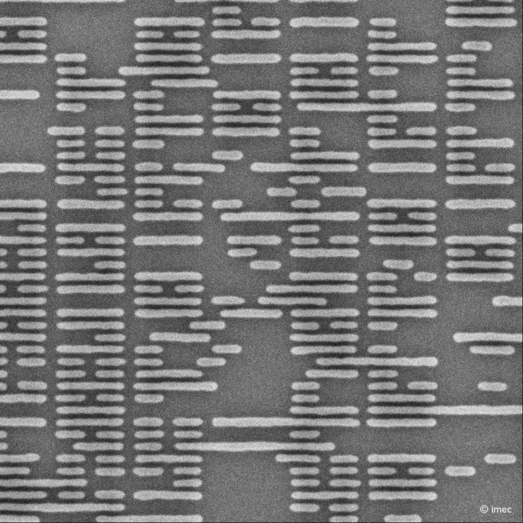 Imec demonstrates logic and DRAM structures using High NA | imec