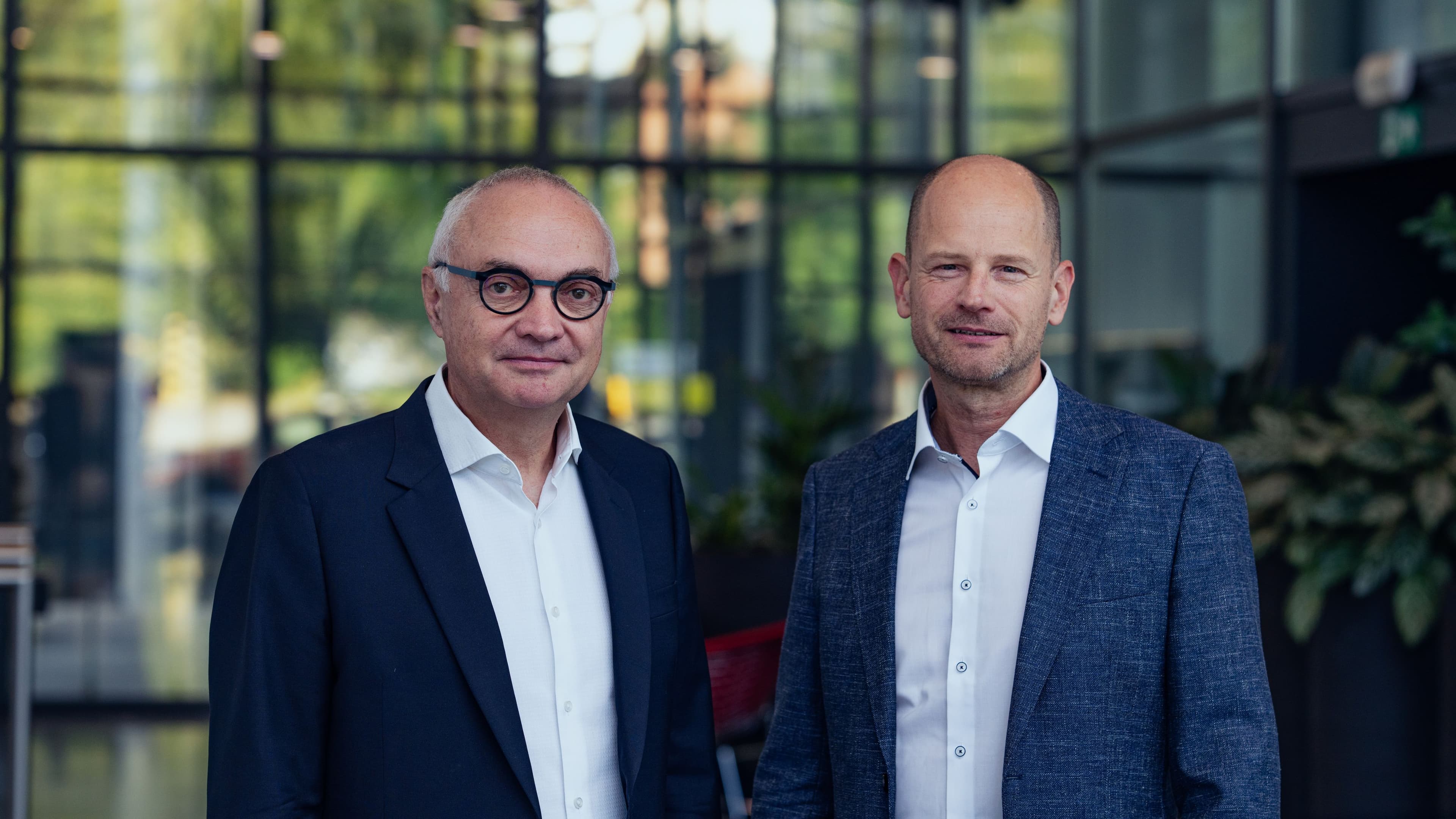 Luc Van den hove and Patrick Vandenameele