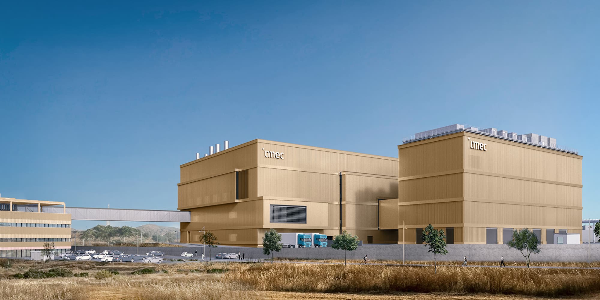 An impression of imec's future facilities in Málaga