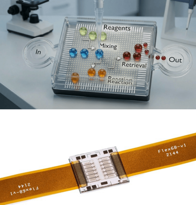 Programmable droplet processor