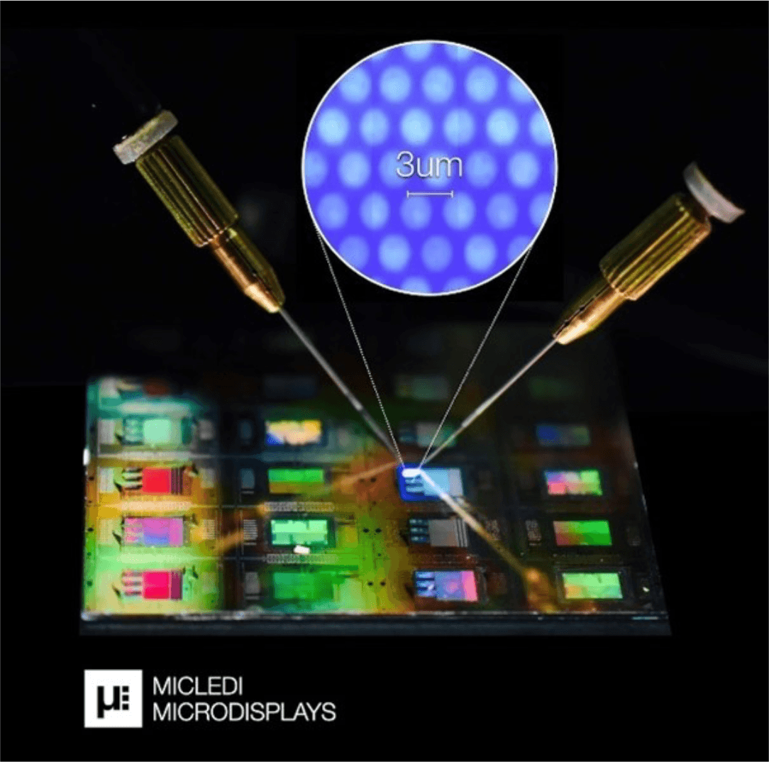 MICLEDI microdisplays