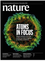 Nature cover: atoms in focus