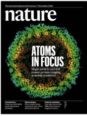 Nature cover: atoms in focus