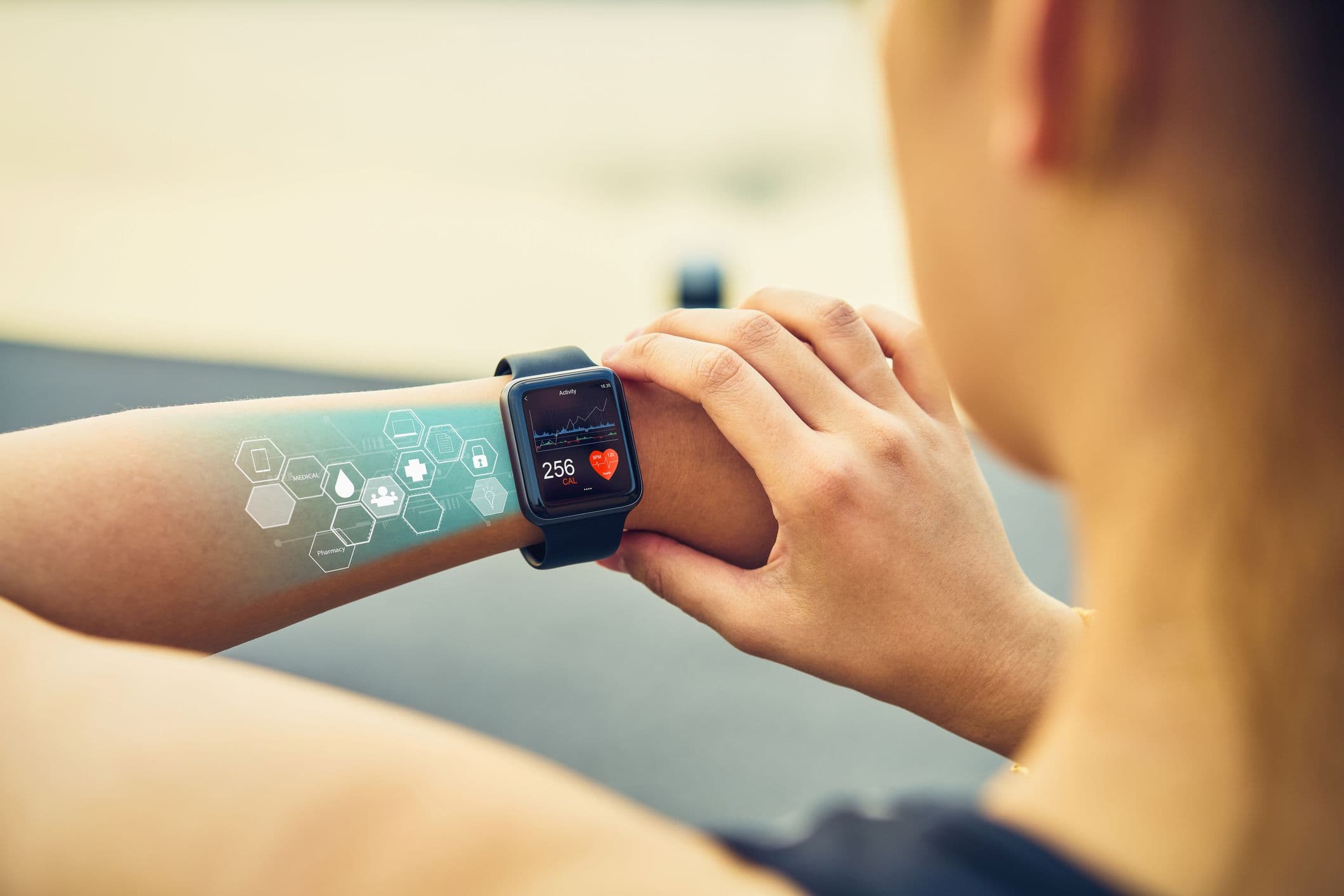 Speckle sensing continuous health monitoring