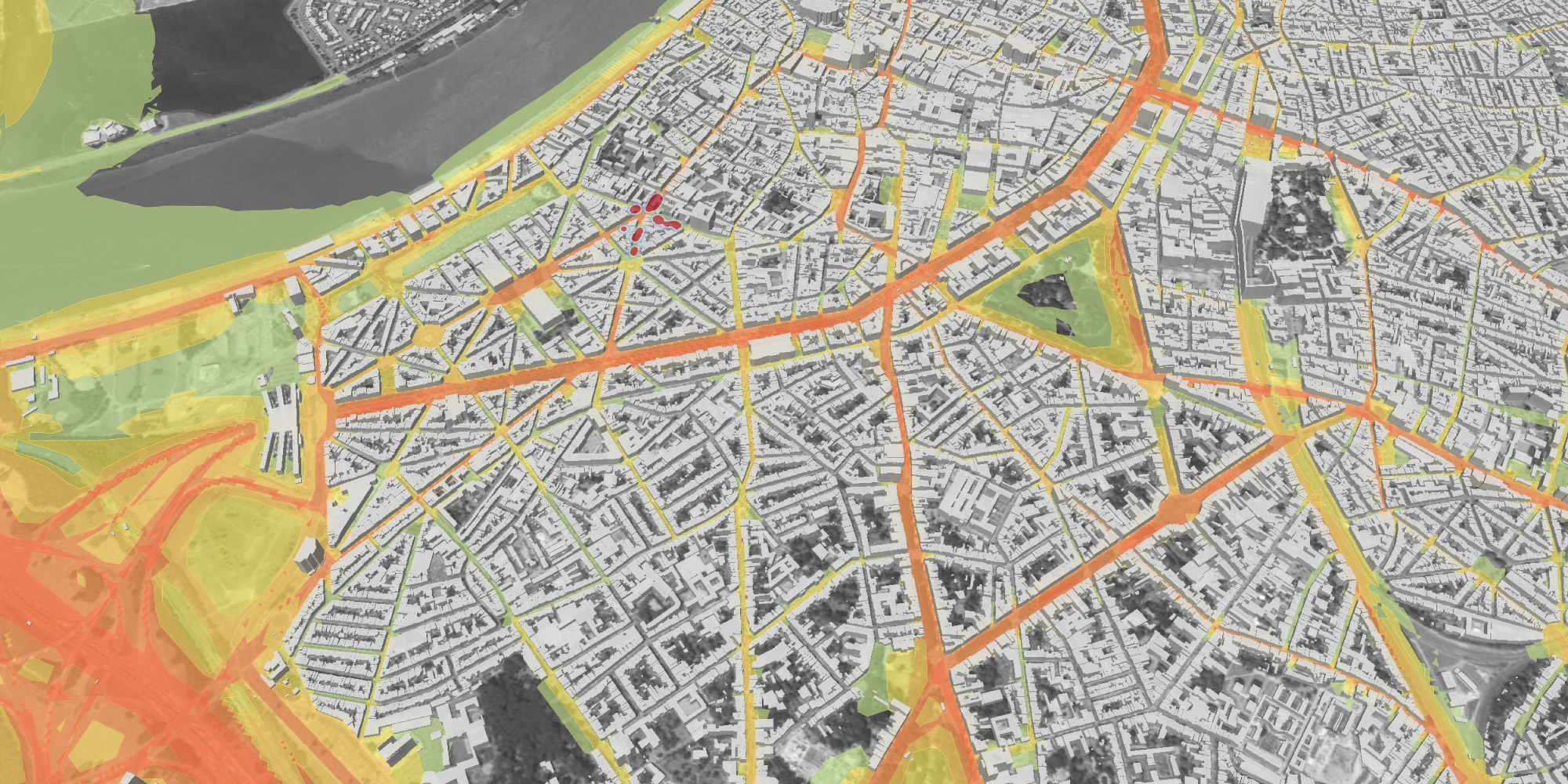 Real-time air quality in Antwerp