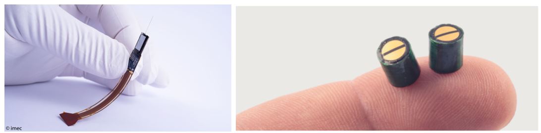 imec developes both microneedle and cuff-type neuroprobes