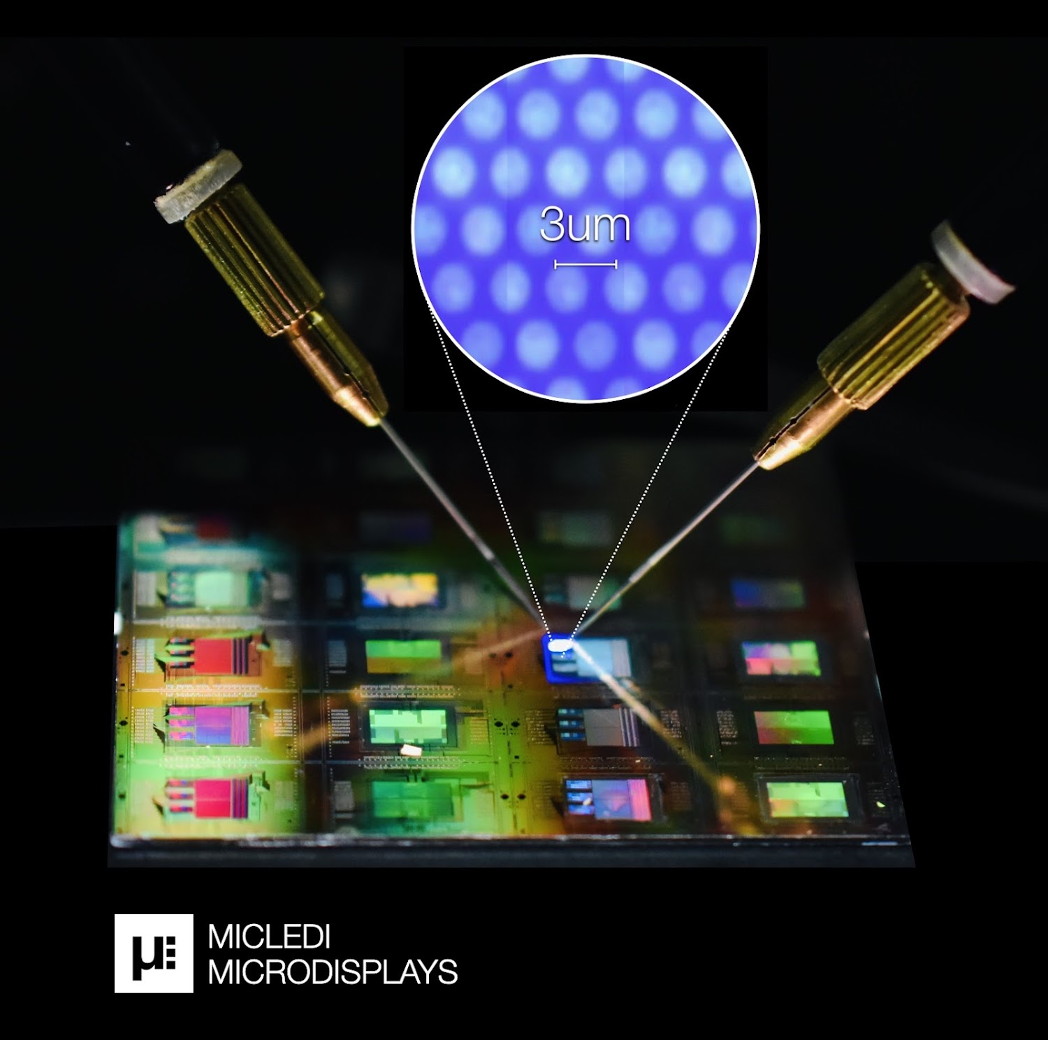 MicroLED Microdisplays