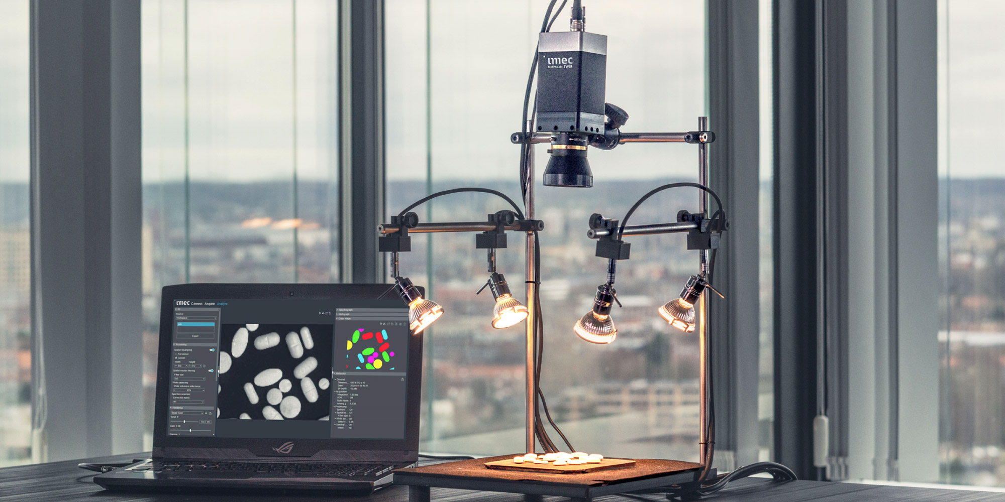 New sensor for spectral imaging from space