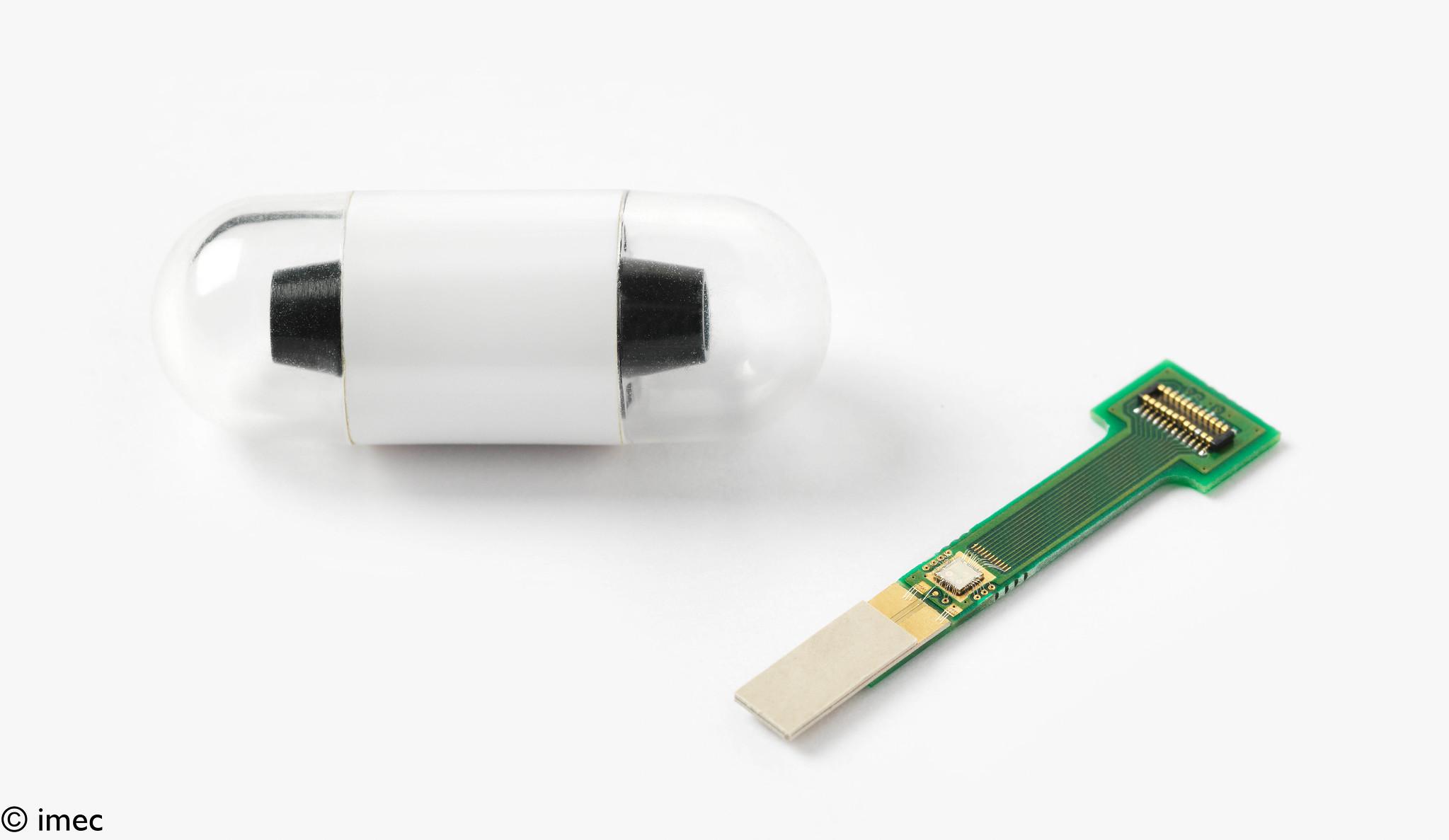 millimeter-scale wireless transceiver for electronic pills