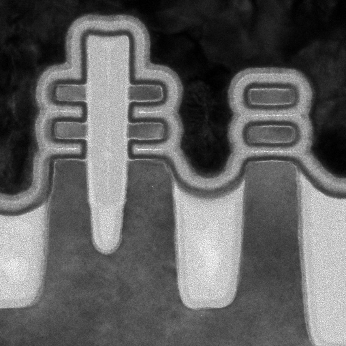 Figure - TEM fork- and nanosheet structures